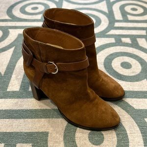 Jimmy choo suede boot with buckle size 37